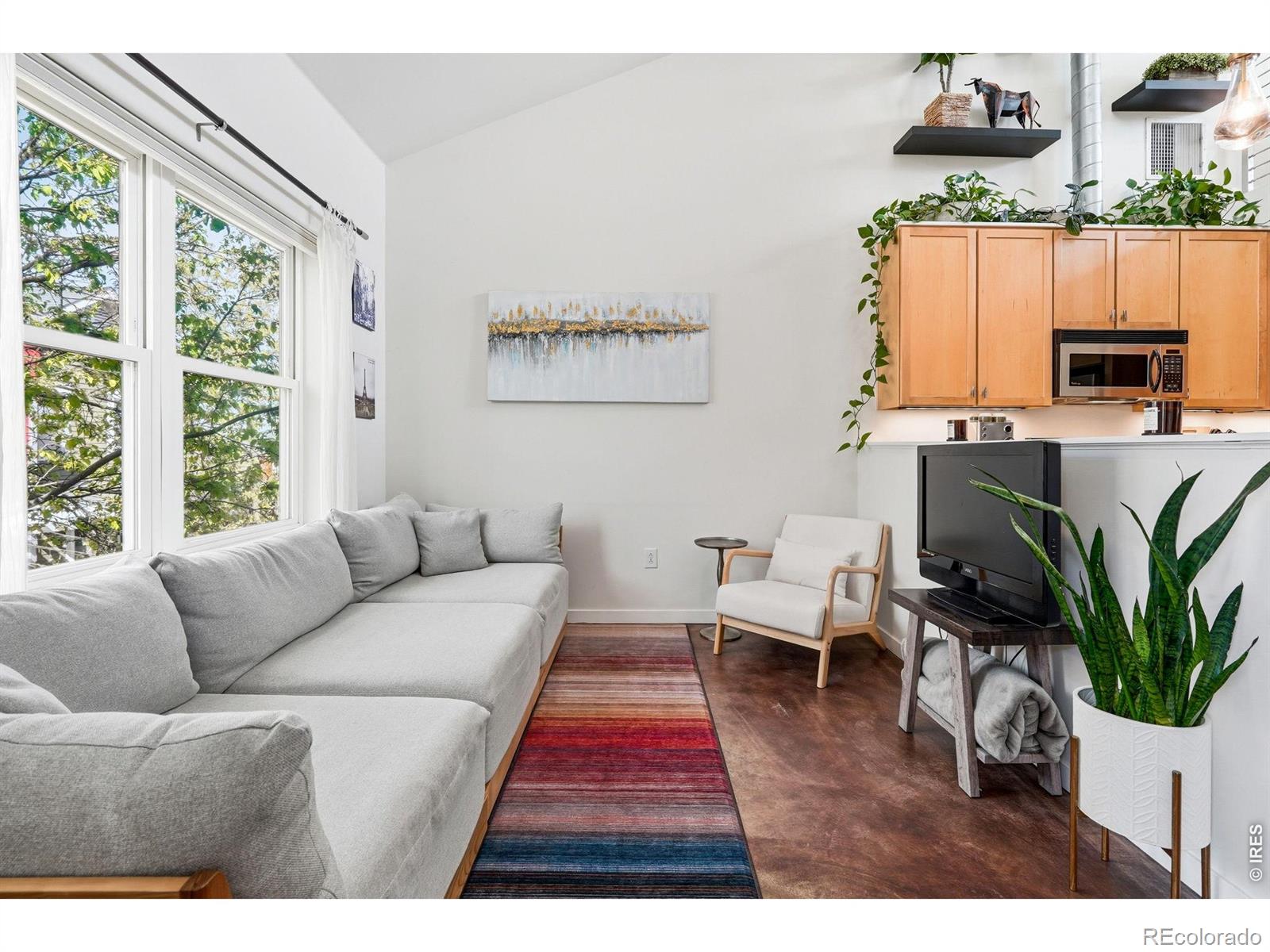 Living room at 1625 Yellow Pine Ave