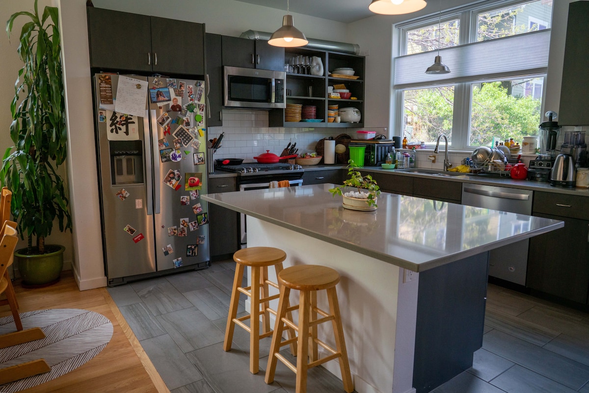 Kitchen in the Wild Sage summer rental townhouse
